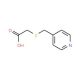2-[(pyridin-4-ylmethyl)sulfanyl]acetic acid - chemical structure image
