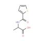 2-[(thien-2-ylcarbonyl)amino]propanoic acid - chemical structure image