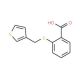 2-[(thien-3-ylmethyl)thio]benzoic acid - chemical structure image
