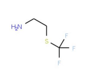 2-[(trifluoromethyl)thio]ethanamine - chemical structure image
