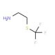 2-[(trifluoromethyl)thio]ethanamine - chemical structure image