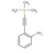 2-[(Trimethylsilyl)ethynyl]aniline (CAS 103529-16-4) - chemical structure image