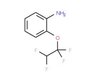 2-(1,1,2,2-Tetrafluoroethoxy)aniline (CAS 35295-34-2) - chemical structure image
