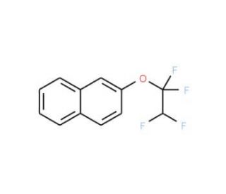 2-(1,1,2,2-Tetrafluoroethoxy)naphthalene (CAS 2796-08-9) - chemical structure image