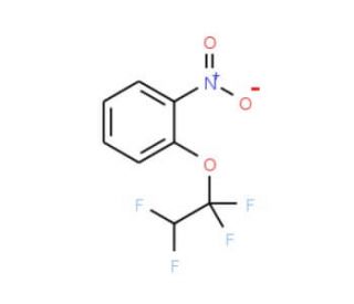 2-(1,1,2,2-Tetrafluoroethoxy)nitrobenzene (CAS 28202-31-5) - chemical structure image