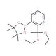 2-(1,1-Diethoxyethyl)pyridine-3-boronic acid pinacol ester (CAS 1073355-12-0) - chemical structure image