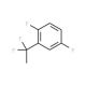 2-(1,1-Difluoroethyl)-1,4-difluorobenzene - chemical structure image