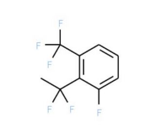 2-(1,1-Difluoroethyl)-1-fluoro-3-(trifluoromethyl)benzene - chemical structure image