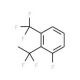 2-(1,1-Difluoroethyl)-1-fluoro-3-(trifluoromethyl)benzene - chemical structure image