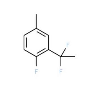 2-(1,1-Difluoroethyl)-1-fluoro-4-methylbenzene - chemical structure image
