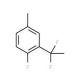 2-(1,1-Difluoroethyl)-1-fluoro-4-methylbenzene - chemical structure image