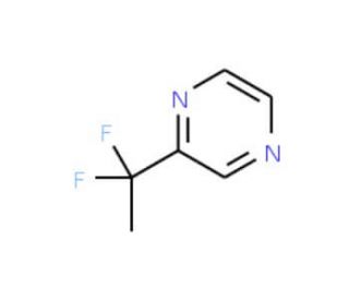 2-(1,1-Difluoroethyl)pyrazine - chemical structure image