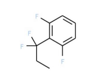 2-(1,1-Difluoropropyl)-1,3-difluorobenzene - chemical structure image
