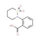 2-(1,1-dioxido-1,2-thiazinan-2-yl)benzoic acid - chemical structure image