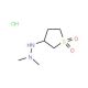 2-(1,1-dioxidotetrahydrothien-3-yl)-1,1-dimethylhydrazine hydrochloride - chemical structure image