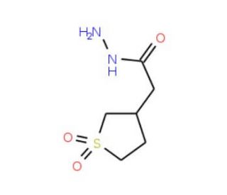 2-(1,1-dioxidotetrahydrothien-3-yl)acetohydrazide - chemical structure image