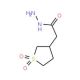2-(1,1-dioxidotetrahydrothien-3-yl)acetohydrazide - chemical structure image