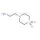 2-(1,1-dioxidothiomorpholin-4-yl)ethanamine (CAS 89937-52-0) - chemical structure image