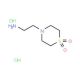 2-(1,1-dioxidothiomorpholin-4-yl)ethanamine dihydrochloride (CAS 625106-56-1) - chemical structure image