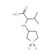 2-(1,1-Dioxo-tetrahydro-1lambda*6*-thiophen-3-yl-amino)-3-methylbutyric acid - chemical structure image