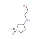 2-(1,1-Dioxo-tetrahydro-1lambda*6*-thiophen-3-yl-amino)-ethanol (CAS 58903-81-4) - chemical structure image