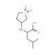 2-(1,1-Dioxo-tetrahydro-1lambda*6*-thiophen-3-ylamino)-4-methyl-pentanoic acid (CAS 792893-05-1) - chemical structure image