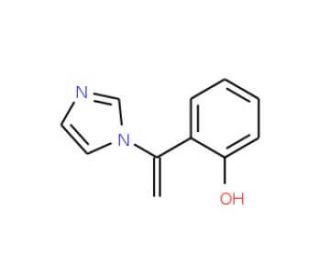 2-[1-(1H-imidazol-1-yl)vinyl]phenol (CAS 74204-47-0) - chemical structure image