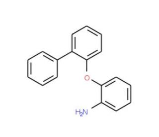 2-([1,1&prime;-Biphenyl]-2-yloxy)aniline - chemical structure image