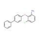 2-([1,1′-Biphenyl]-4-yloxy)-3-chloroaniline - chemical structure image