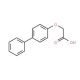 2-([1,1′-Biphenyl]-4-yloxy)acetic acid (CAS 13333-86-3) - chemical structure image