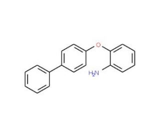 2-([1,1&prime;-Biphenyl]-4-yloxy)aniline - chemical structure image