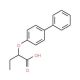 2-(1,1′-Biphenyl-4-yloxy)butanoic acid - chemical structure image