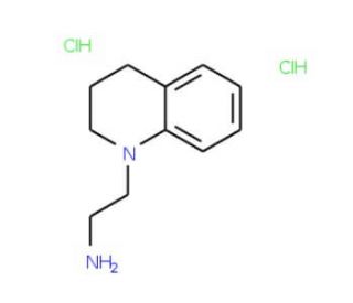 2-(1,2,3,4-tetrahydroquinolin-1-yl)ethan-1-amine dihydrochloride - chemical structure image