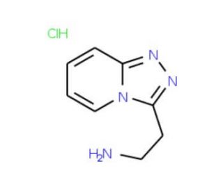 2-[1,2,4]triazolo[4,3-a]pyridin-3-ylethanamine dihydrochloride (CAS 93113-10-1) - chemical structure image