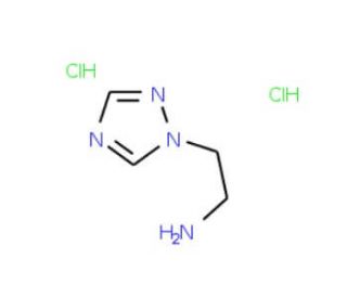 2-[1,2,4]Triazol-1-yl-ethylamine dihydrochloride (CAS 4320-94-9) - chemical structure image