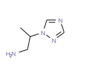 2-[1,2,4]Triazol-1-yl-propylamine - chemical structure image