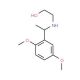 2-[1-(2,5-Dimethoxy-phenyl)-ethylamino]-ethanol - chemical structure image