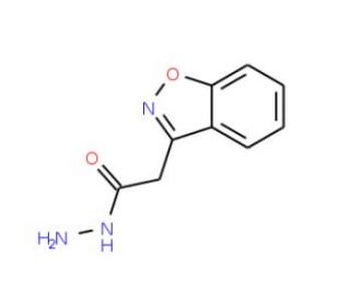 2-(1,2-Benzisoxazol-3-yl)acetohydrazide (CAS 23008-70-0) - chemical structure image