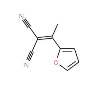 2-[1-(2-Furyl)ethylidene]malononitrile (CAS 62737-71-7) - chemical structure image