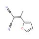 2-[1-(2-Furyl)ethylidene]malononitrile (CAS 62737-71-7) - chemical structure image