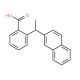 2-[1-(2-Naphthyl)ethyl]benzoic Acid (CAS 904236-46-0) - chemical structure image