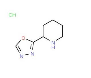 2-[1,3,4]Oxadiazol-2-yl-piperidine hydrochloride - chemical structure image