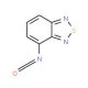 2,1,3-Benzothiadiazol-4-yl isocyanate (CAS 342411-14-7) - chemical structure image
