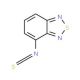 2,1,3-Benzothiadiazol-4-yl isothiocyanate (CAS 109029-21-2) - chemical structure image