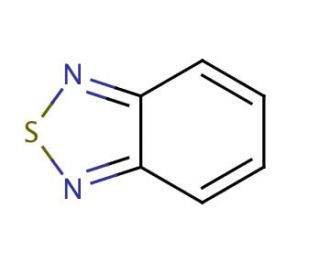 2,1,3-Benzothiadiazole (CAS 273-13-2) - chemical structure image