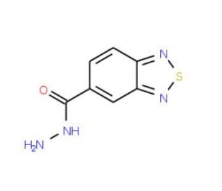 2,1,3-Benzothiadiazole-5-carbohydrazide (CAS 98550-17-5) - chemical structure image
