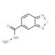 2,1,3-Benzothiadiazole-5-carbohydrazide (CAS 98550-17-5) - chemical structure image