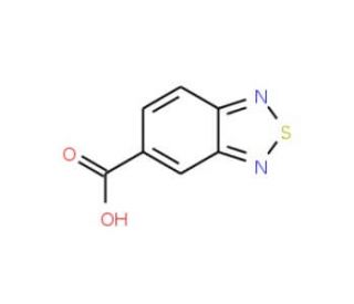 2,1,3-Benzothiadiazole-5-carboxylic acid (CAS 16405-98-4) - chemical structure image