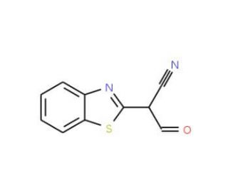 2-(1,3-benzothiazol-2-yl)-3-oxopropanenitrile - chemical structure image