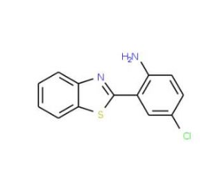 2-(1,3-benzothiazol-2-yl)-4-chloroaniline - chemical structure image